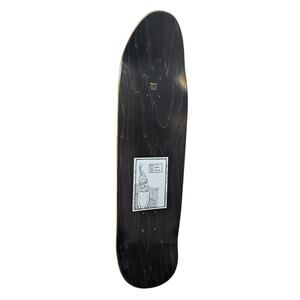 Deal Ed Templeton Reissue 9.35" x 32" Black Skateboard Deck Bull Man BRAND NEW
